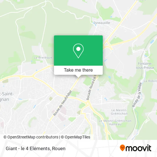 Giant - le 4 Eléments map