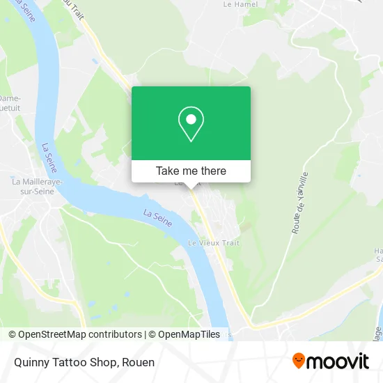 Quinny Tattoo Shop map