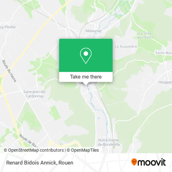 Renard Bidois Annick map