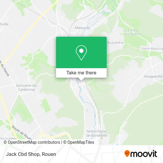 Jack Cbd Shop map