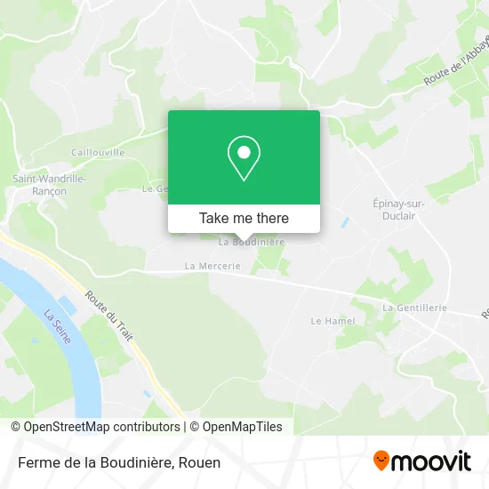 Ferme de la Boudinière map