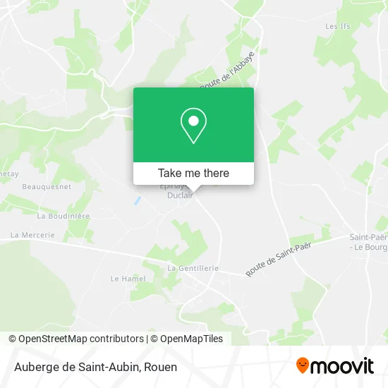 Auberge de Saint-Aubin map
