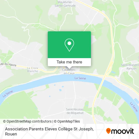 Association Parents Eleves Collège St Joseph map