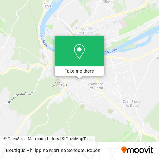 Boutique Philippine Martine Senecat map