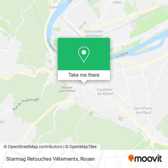 Starmag Retouches Vêtements map