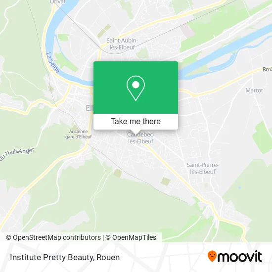 Institute Pretty Beauty map