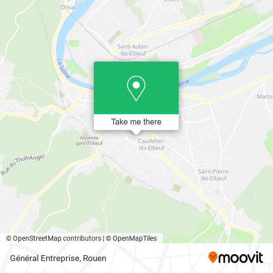 Général Entreprise map