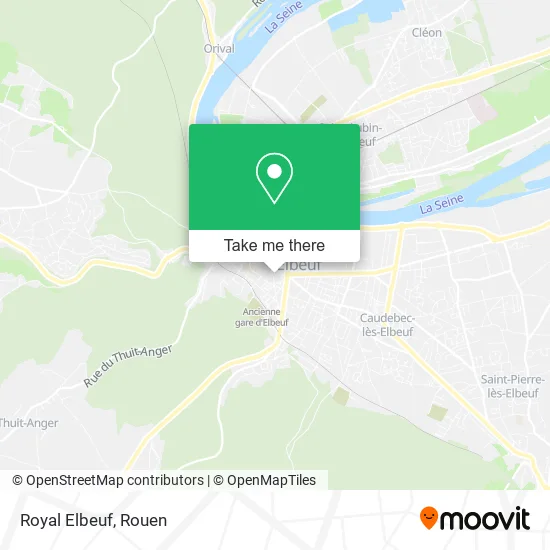Royal Elbeuf map