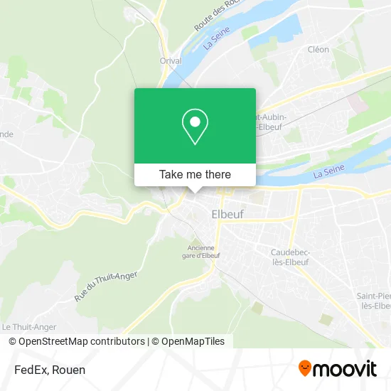 Mapa FedEx
