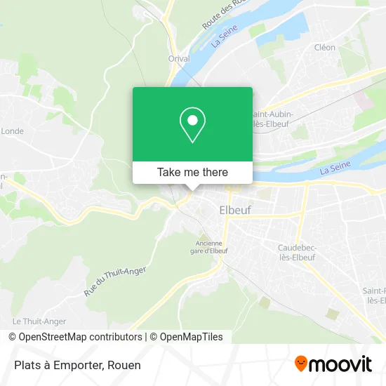 Plats à Emporter map