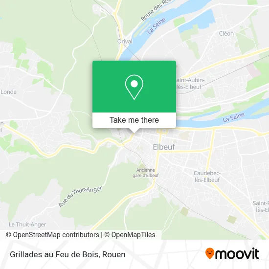 Grillades au Feu de Bois map