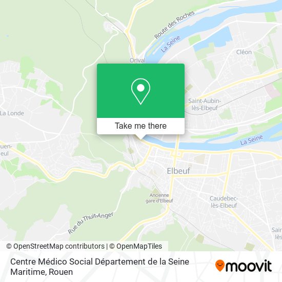 Centre Médico Social Département de la Seine Maritime map