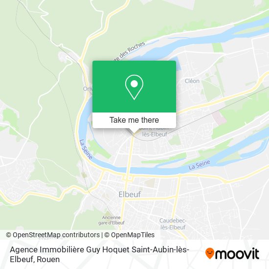Agence Immobilière Guy Hoquet Saint-Aubin-lès-Elbeuf map