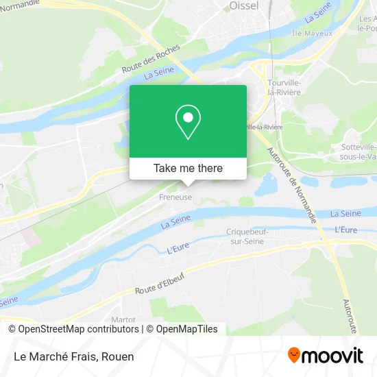 Le Marché Frais map