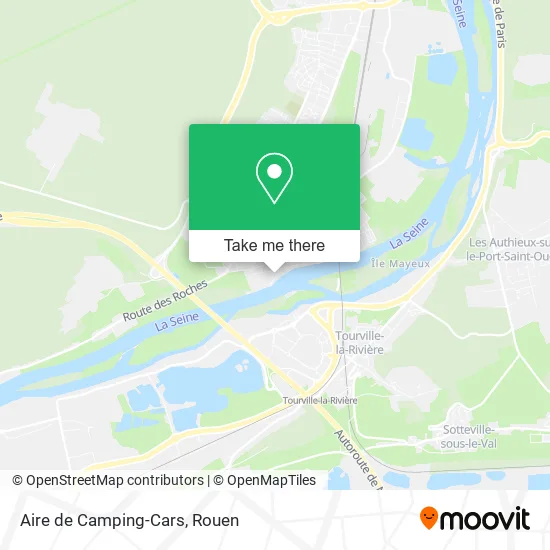 Aire de Camping-Cars map