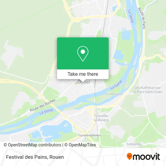 Festival des Pains map