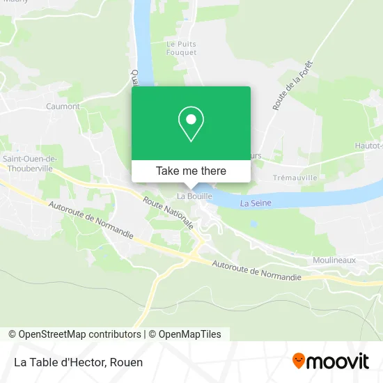 La Table d'Hector map