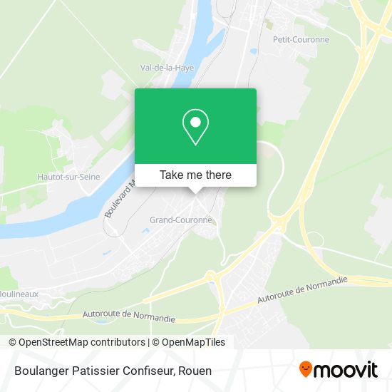 Boulanger Patissier Confiseur map