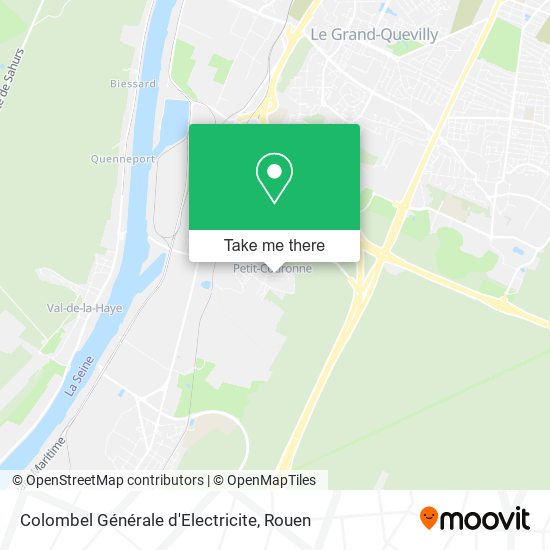 Colombel Générale d'Electricite map