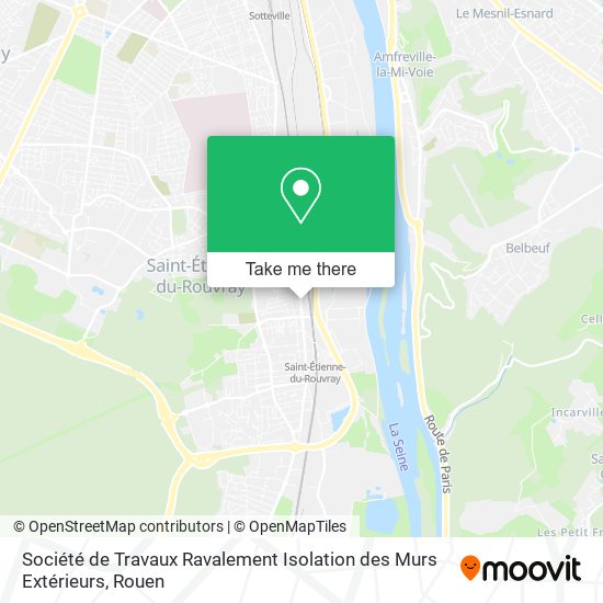 Société de Travaux Ravalement Isolation des Murs Extérieurs map