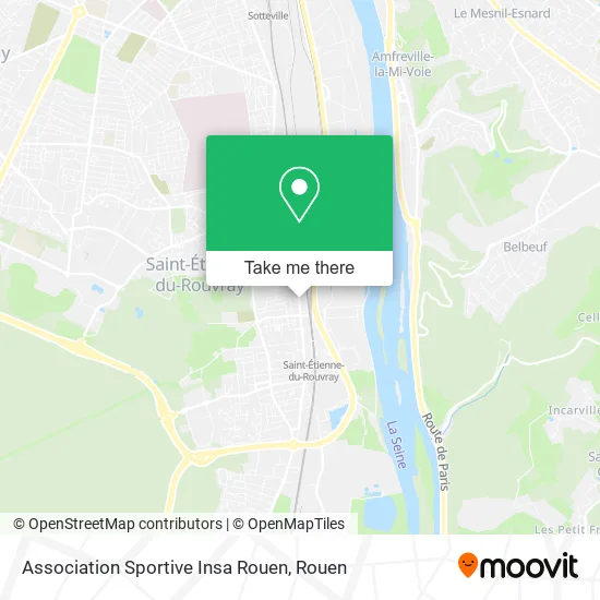 Association Sportive Insa Rouen map