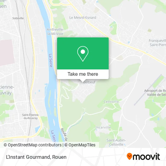 L'Instant Gourmand map