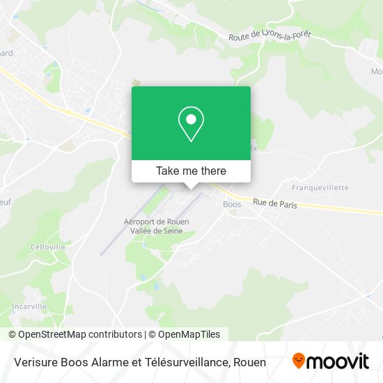 Verisure Boos Alarme et Télésurveillance map