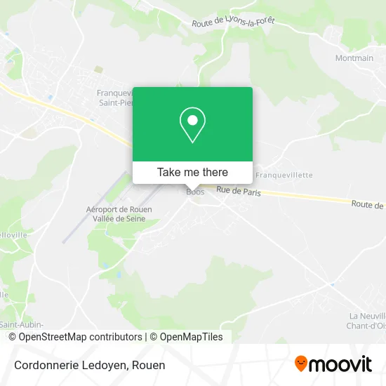 Cordonnerie Ledoyen map