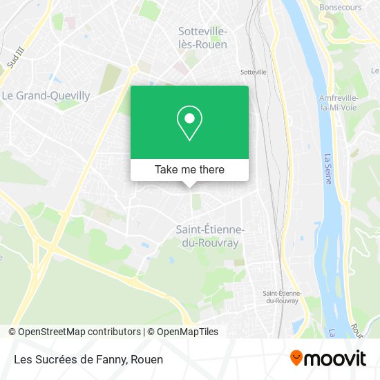 Les Sucrées de Fanny map