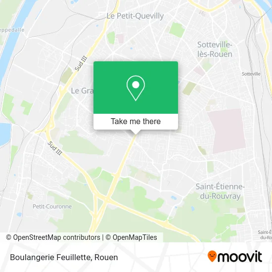 Boulangerie Feuillette map