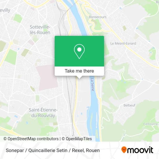 Sonepar / Quincaillerie Setin / Rexel map