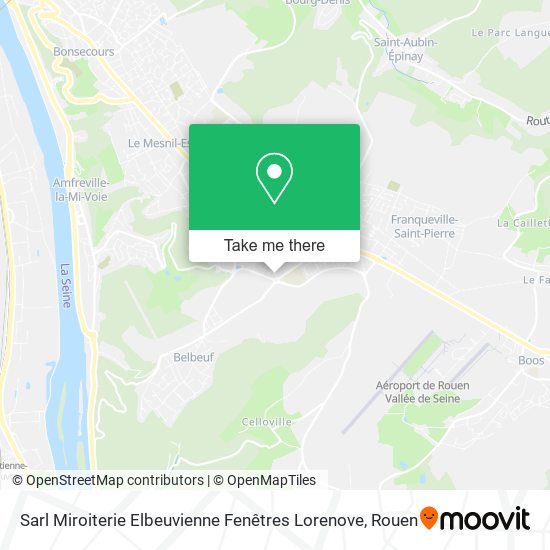Sarl Miroiterie Elbeuvienne Fenêtres Lorenove map