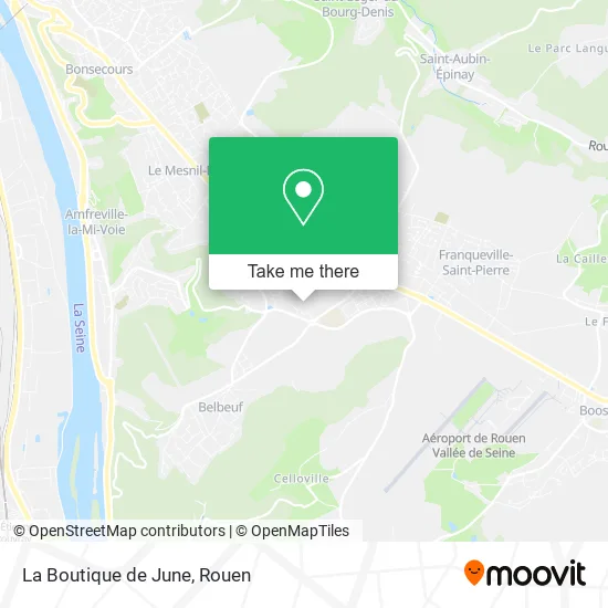 La Boutique de June map