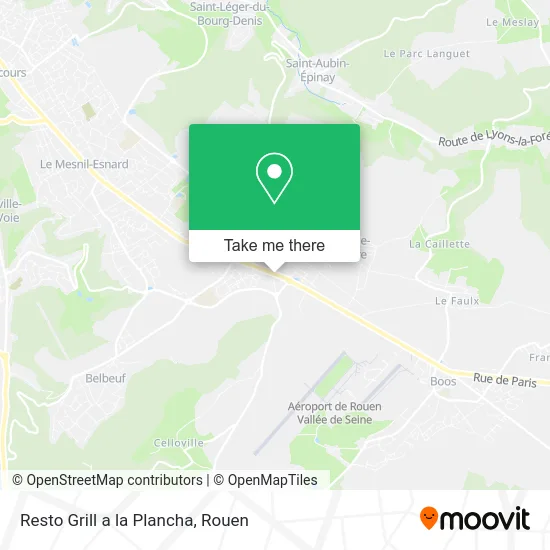 Resto Grill a la Plancha map