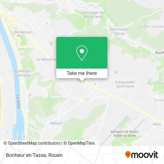 Bonheur en Tasse map