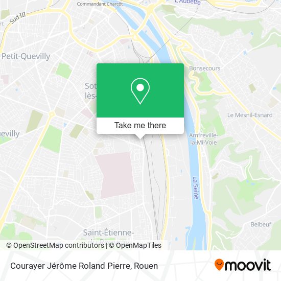 Courayer Jérôme Roland Pierre map