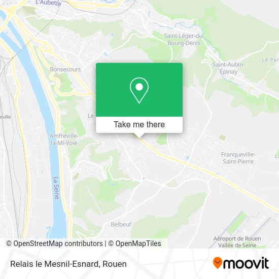 Relais le Mesnil-Esnard map