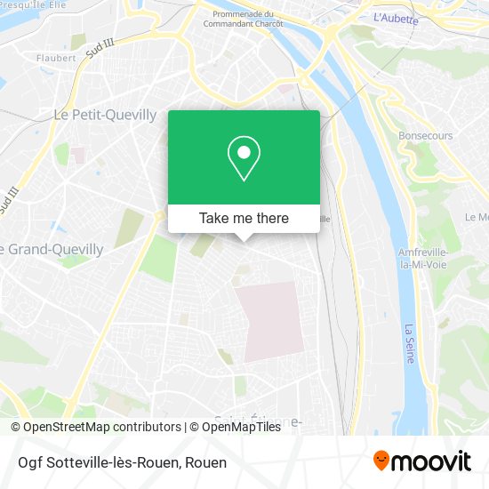 Ogf Sotteville-lès-Rouen map