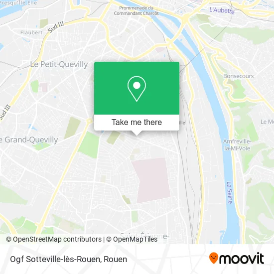 Ogf Sotteville-lès-Rouen map