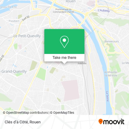 Clés d'à Côté map
