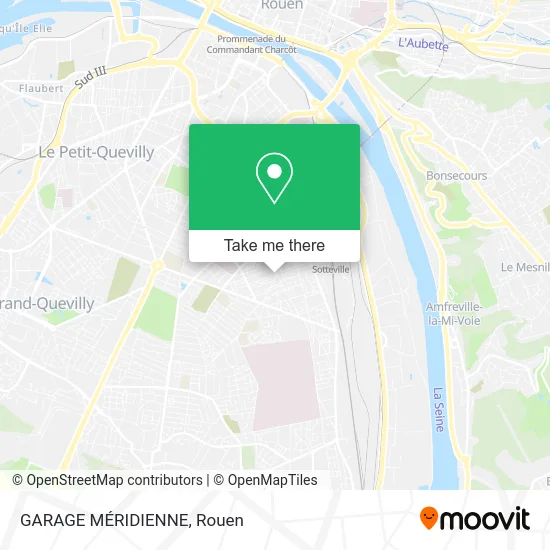 GARAGE MÉRIDIENNE map