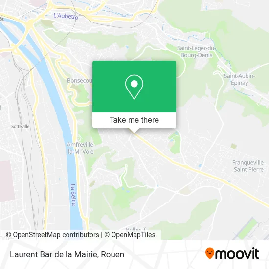 Laurent Bar de la Mairie map