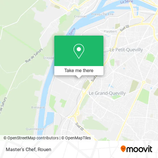 Master's Chef map