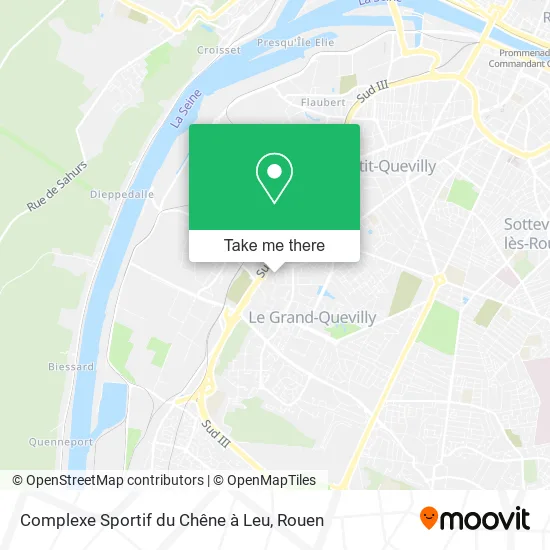 Complexe Sportif du Chêne à Leu map