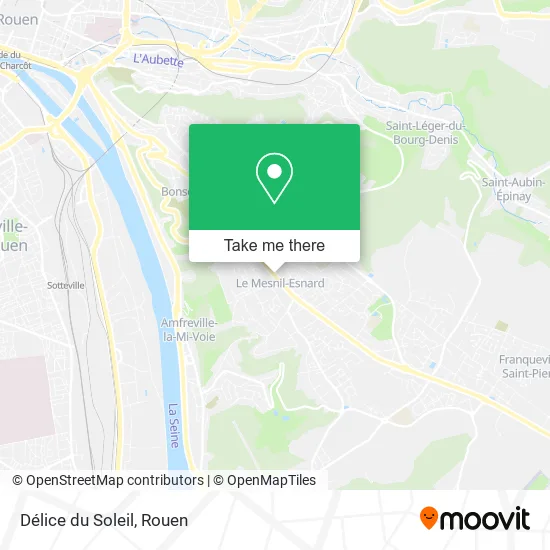 Délice du Soleil map