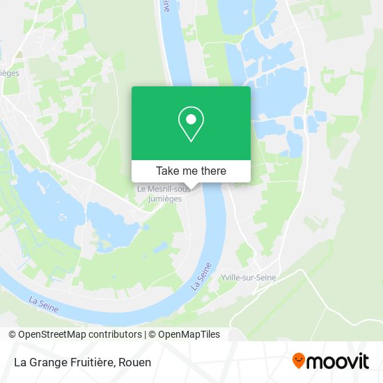 La Grange Fruitière map