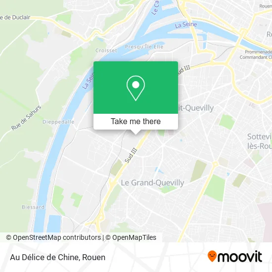 Au Délice de Chine map