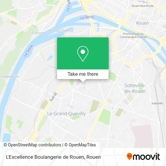 L'Excellence Boulangerie de Rouen map