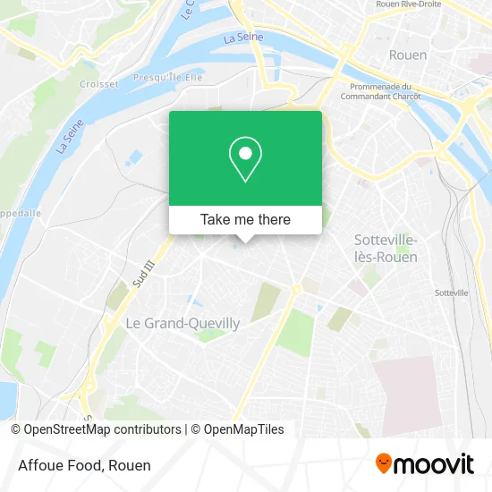 Affoue Food map