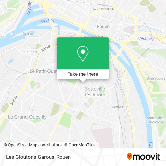 Les Gloutons-Garous map